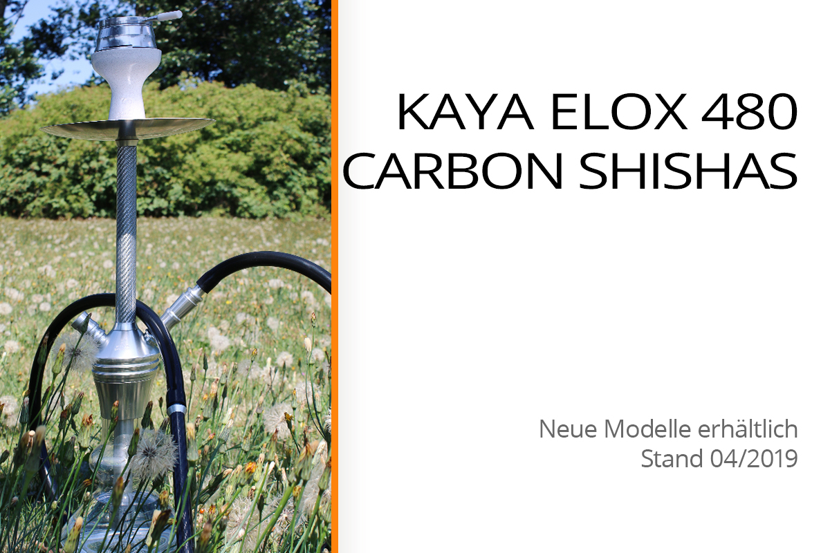 Titelbild Beitrag: Neue ELOX 480 Carbon Shishas